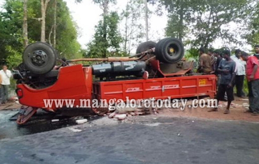 Truck Accident in Karkala